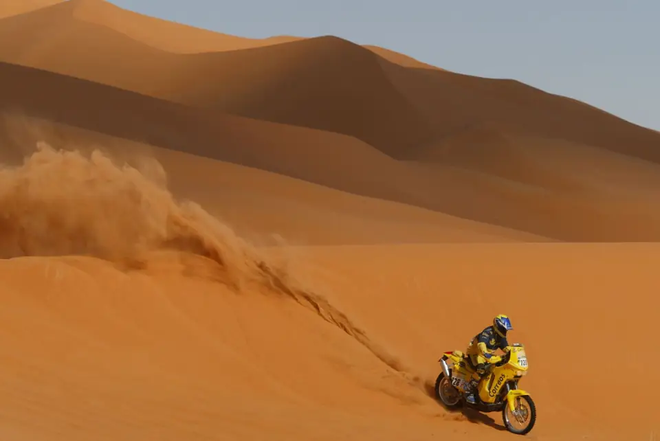 Reconnaissance dans les dunes
